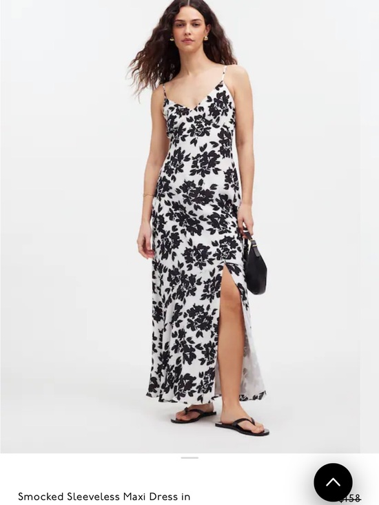 Madewell Dresses & Skirts - NWT Madewell Smocked Sleeveless Maxi Dress in Floral